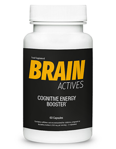 Brain Actives supplement packaging