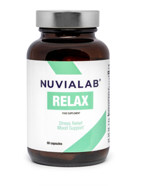 NuviaLab Relax supplement packaging