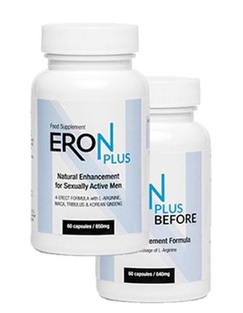 Eron Plus supplement packaging