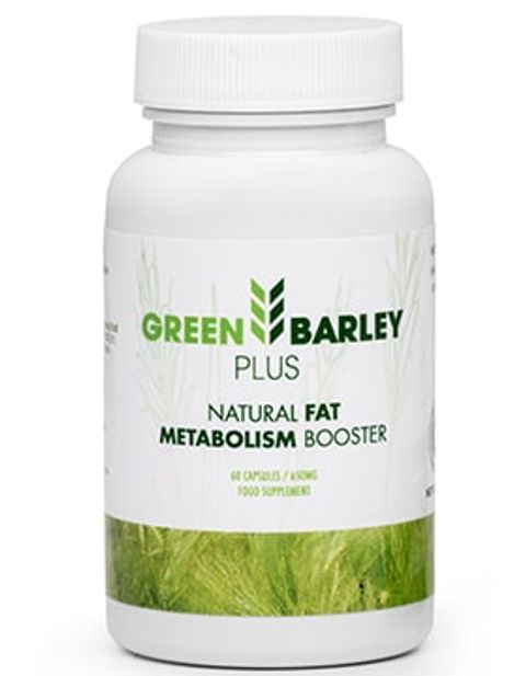 Green Barley Plus supplement packaging
