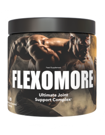 Flexomore supplement packaging