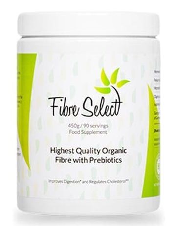 Fibre Select supplement packaging