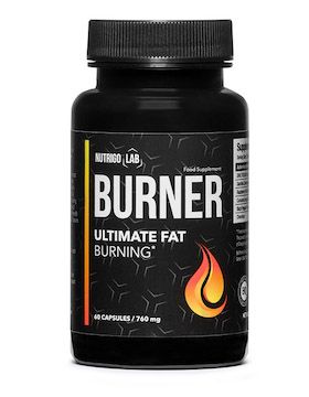 Nutrigo Lab Burner supplement packaging