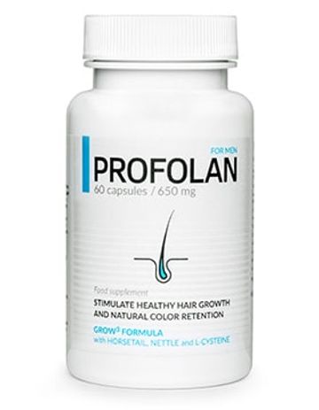Profolan supplement packaging