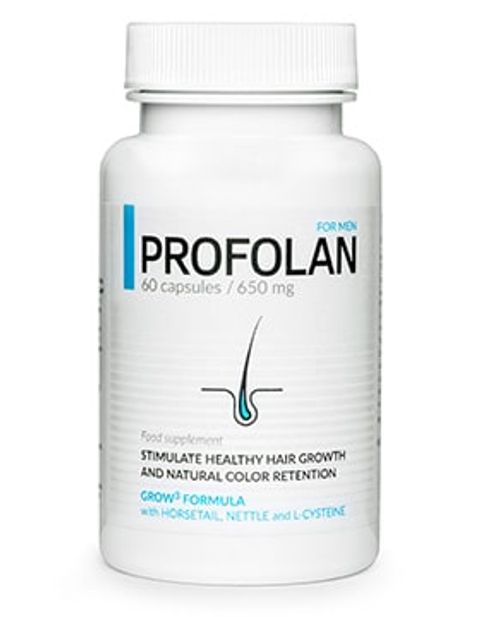 Profolan supplement packaging