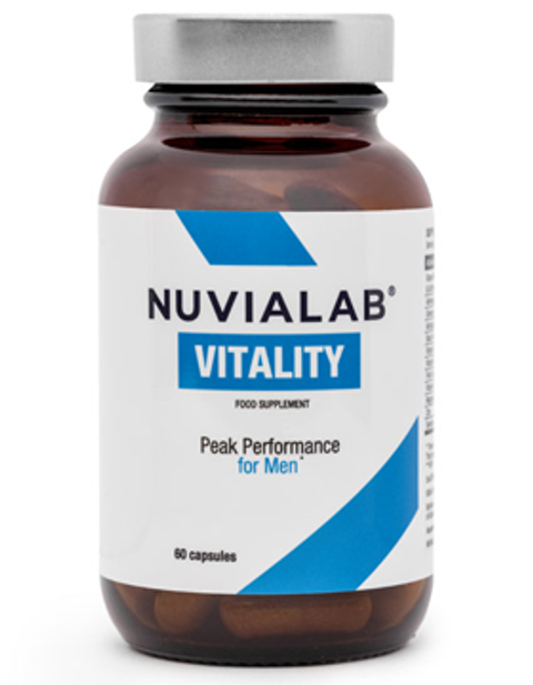 NuviaLab Vitality supplement packaging