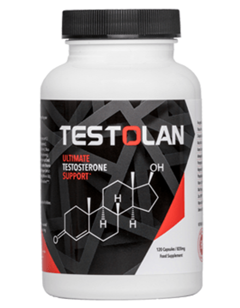 Testolan supplement packaging