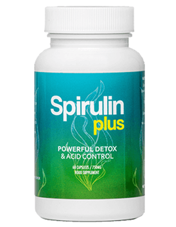 Spirulin Plus supplement packaging