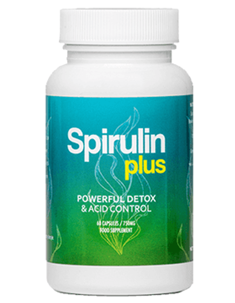 Spirulin Plus supplement packaging