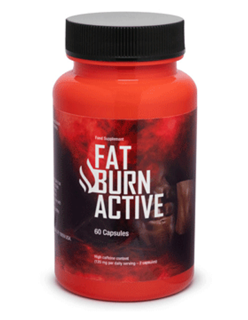 Fat Burn Active supplement packaging