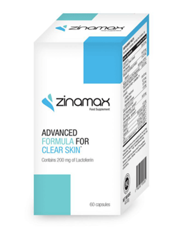 Zinamax supplement packaging