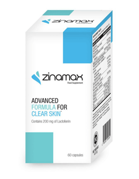 Zinamax supplement packaging