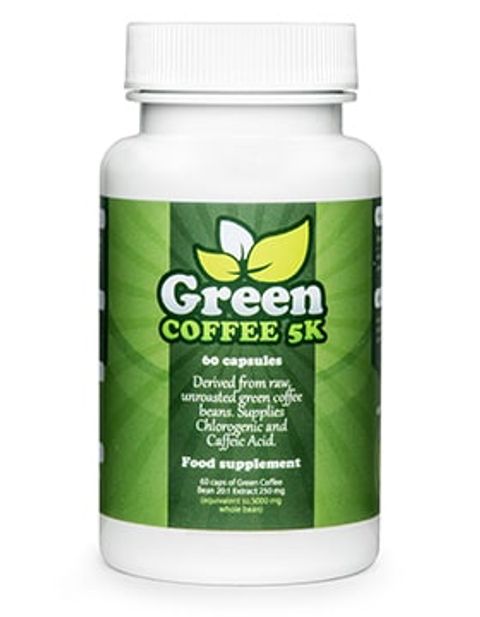 Green Coffee 5K supplement packaging