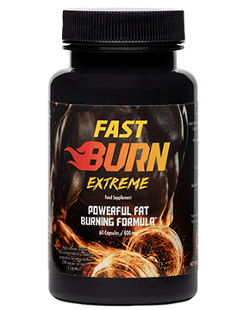 Fast Burn Extreme supplement packaging