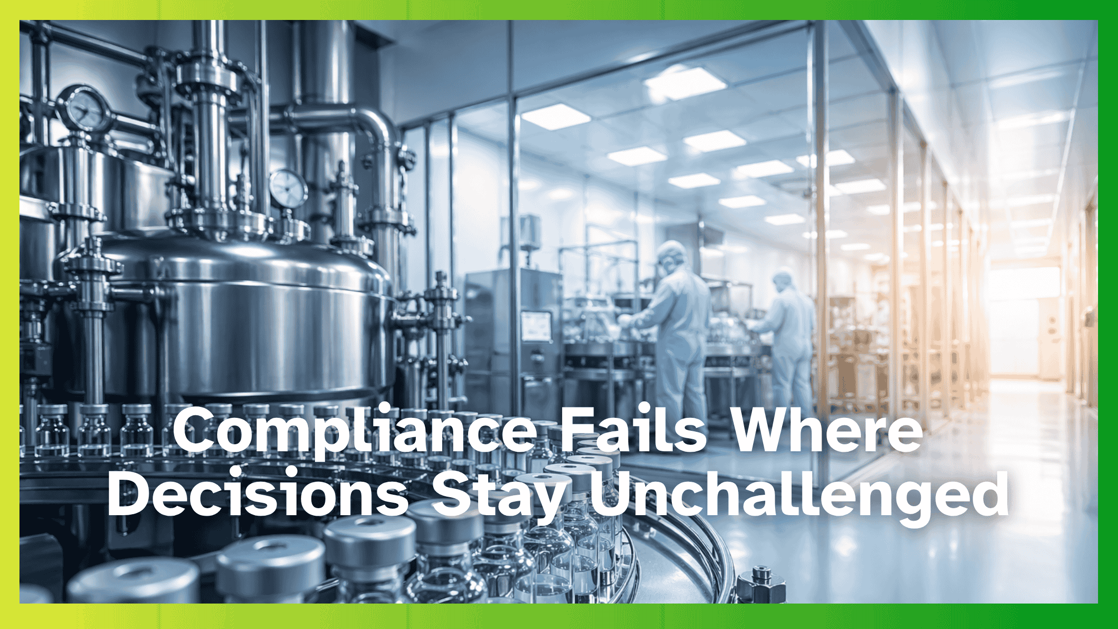 3 Silent Facility Risks That Turn FDA Inspections Into Warning Letters