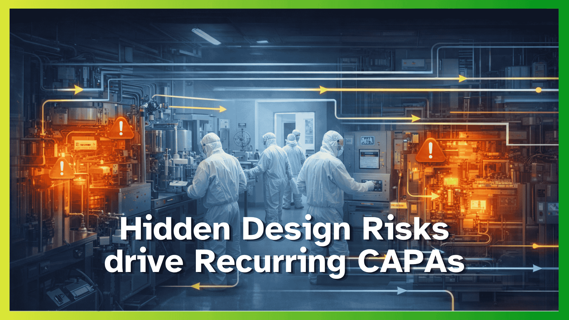 Design Warning Signs of Repeat CAPAs in Pharma Facilities