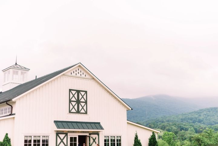 The Carriage House at King Family Vineyards, below the Blue Ridge