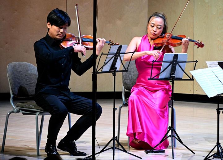 Siwoo Kim playing chamber music at Festival Mozaic, July 2026
