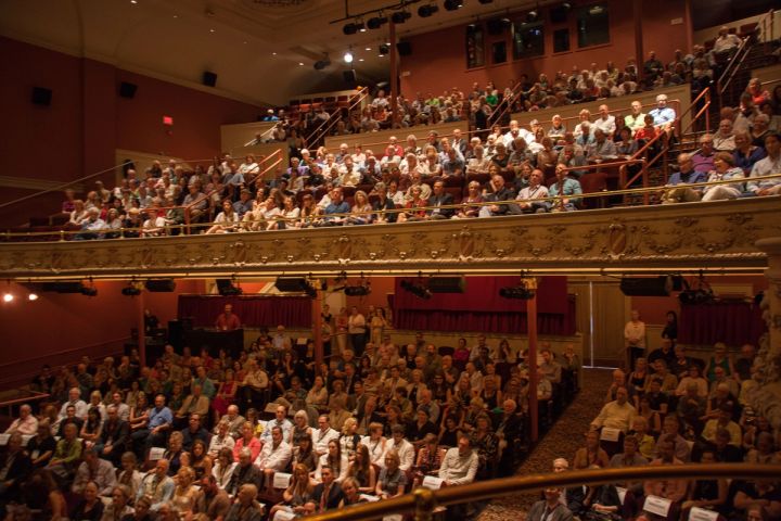 A full house at the Mahaiwe Performing Arts Center