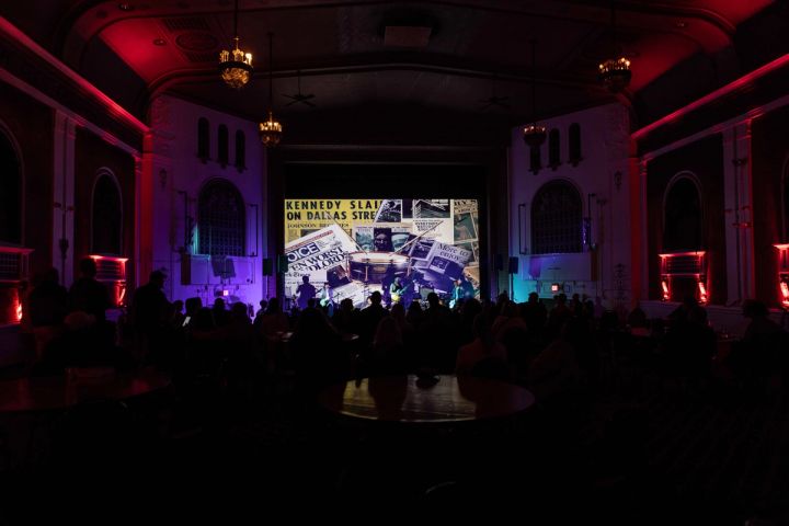 The State Theater, Springfield, Ohio, during a concert