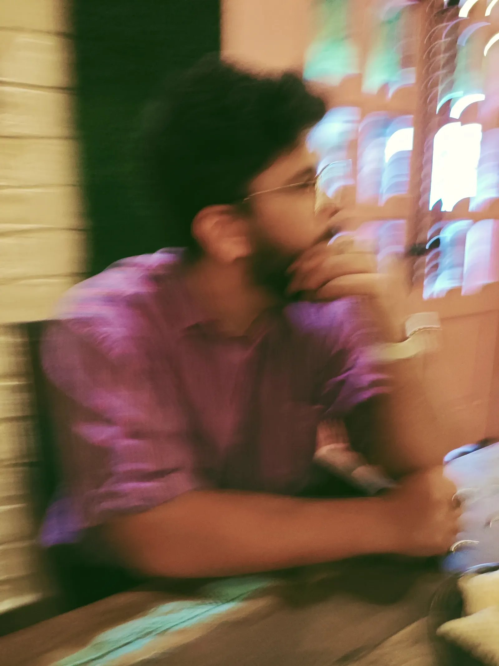Designer focused at the desk