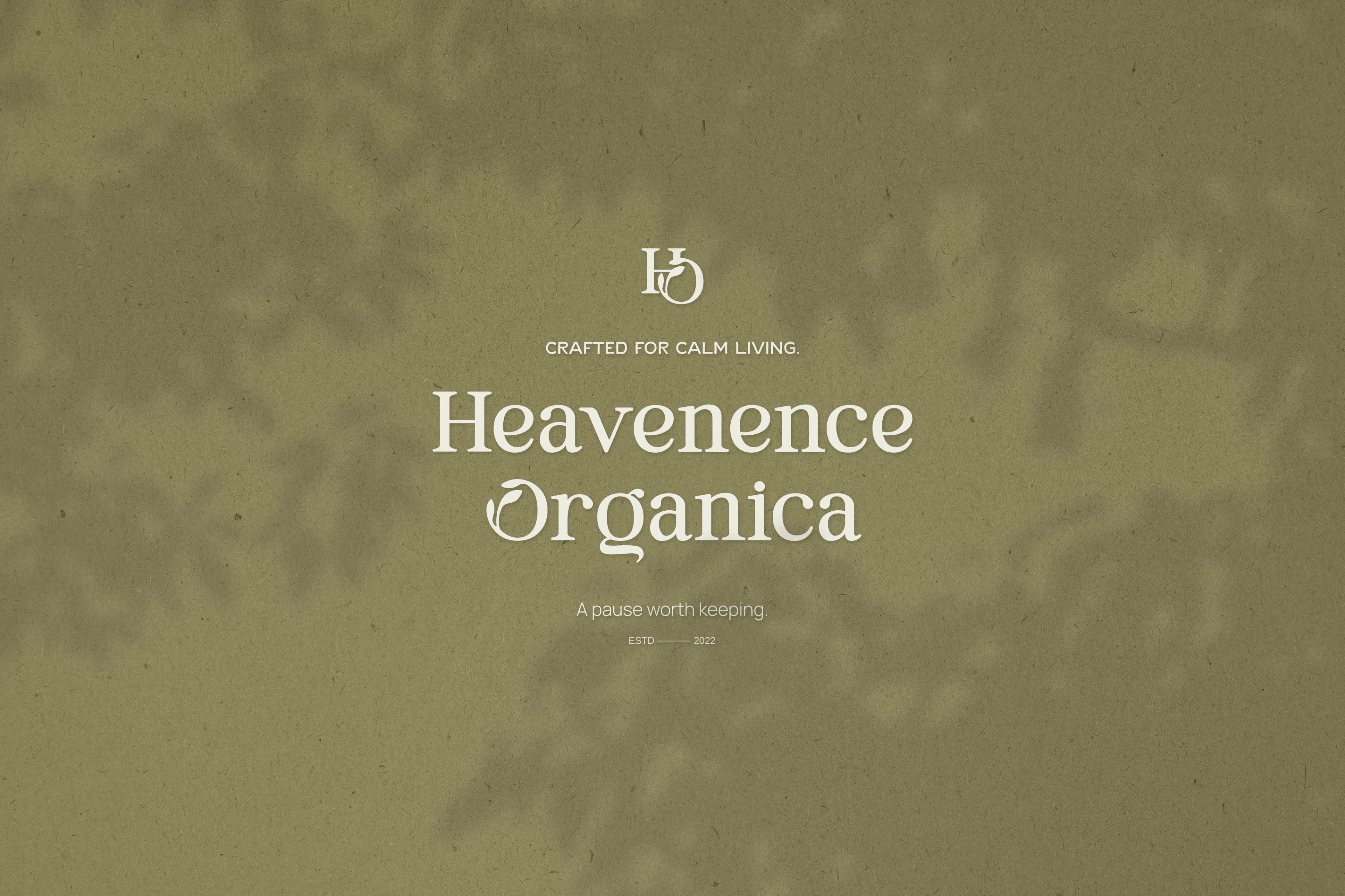Heavenence Organica primary colour palette — rusted gold, vivid brown, graphite gray, storm dust and summer pearl