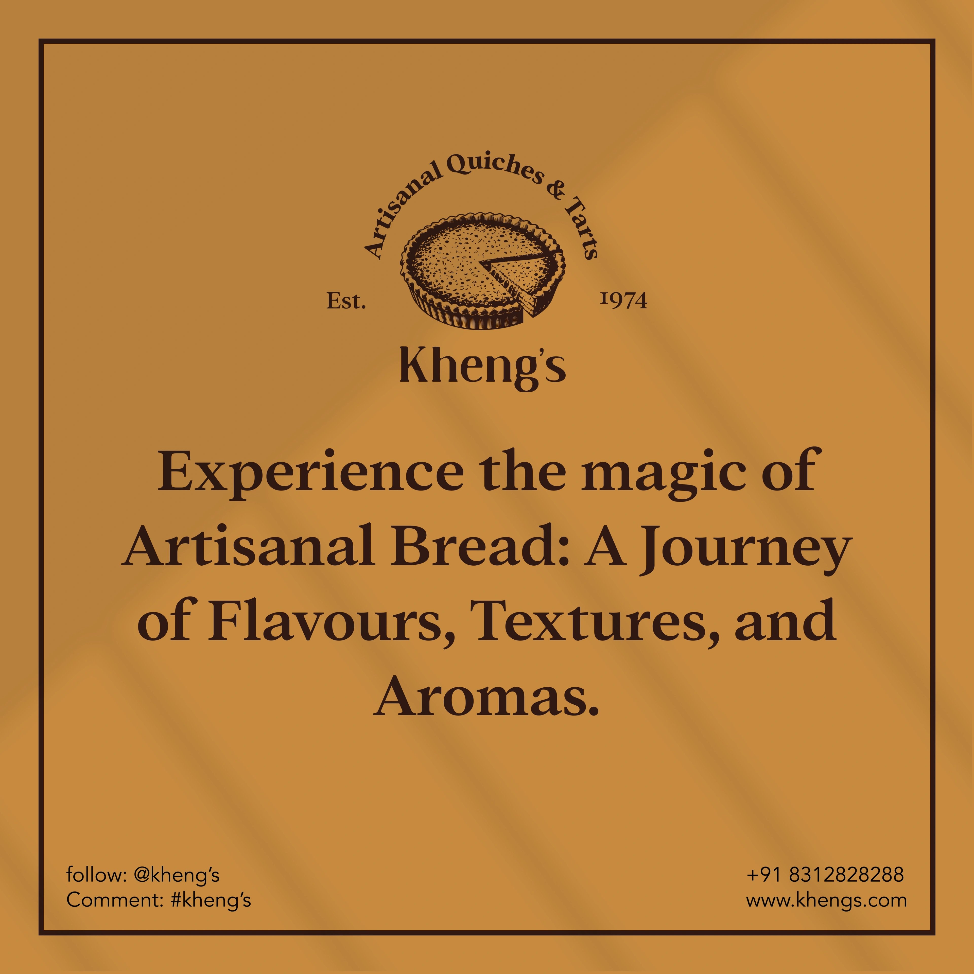 Kheng's 'Experience the magic of Artisanal Bread' social post