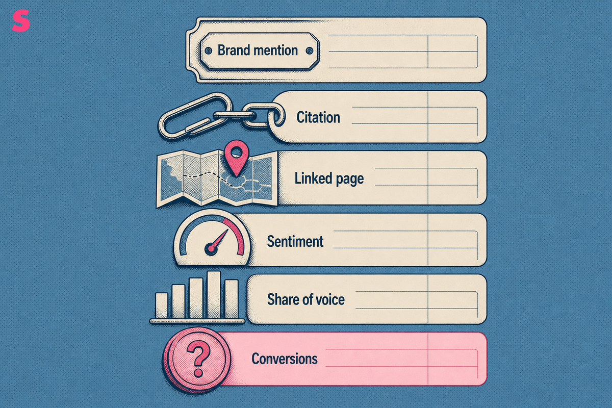 What does an LLM SEO tracking tool actually measure?