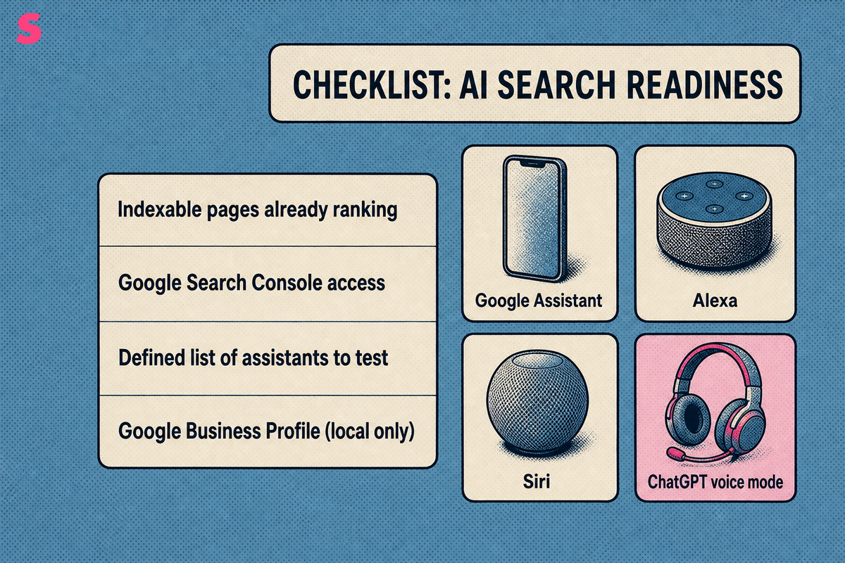 What does ranking in voice assistants actually mean, and what do you need before starting?