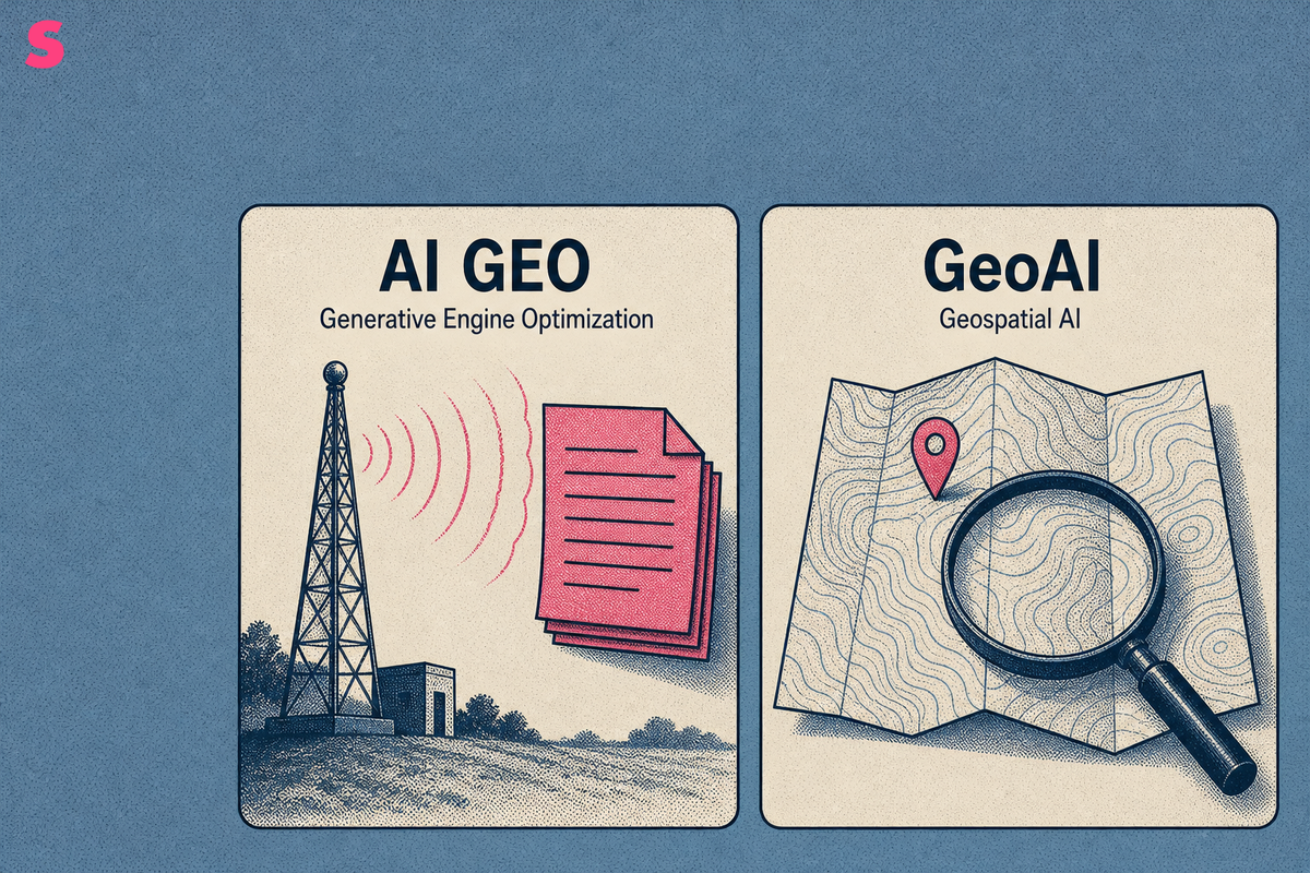 What is AI GEO, and how is it different from GeoAI?