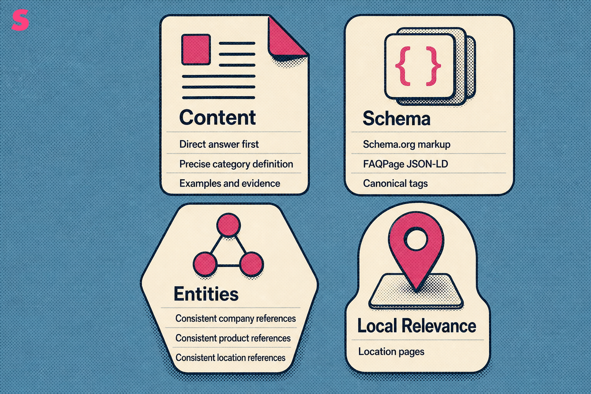 Which content, schema, entity and local tactics make Gemini more likely to cite a brand?