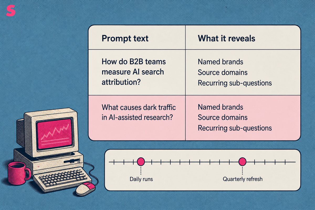 How can I track what ChatGPT says about my industry, not only my brand?