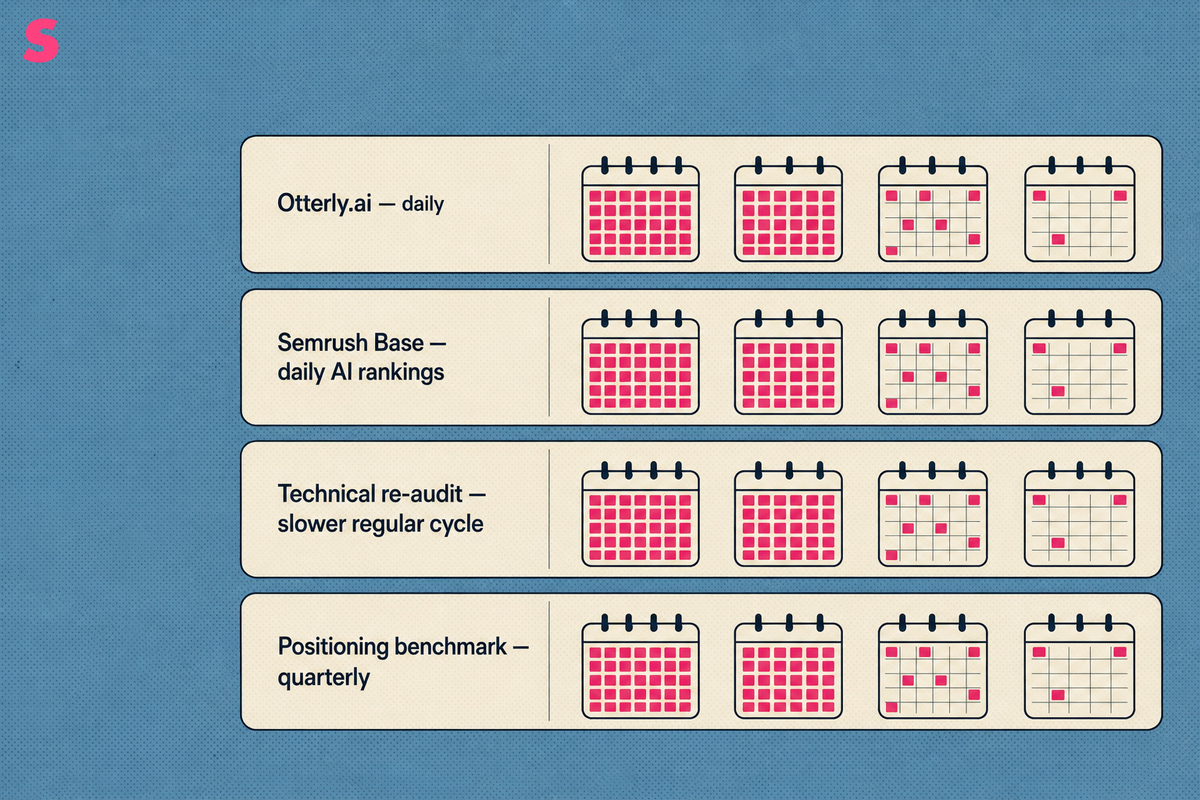 How reliable are LLM visibility scores when AI answers change daily?