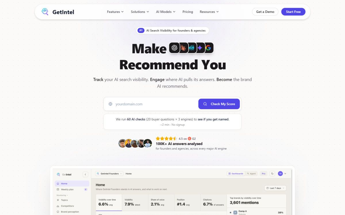 GetIntel homepage