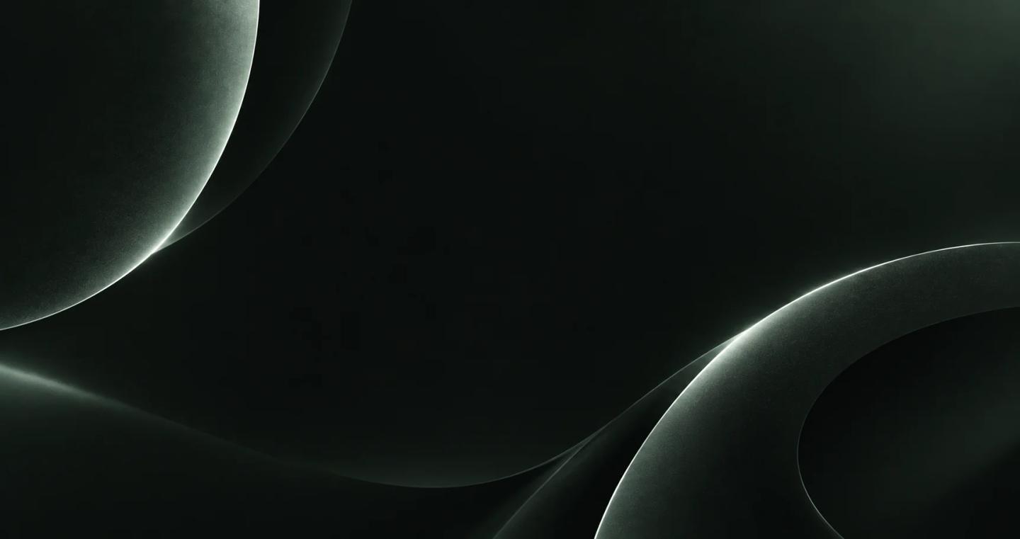 Superefficient dark green abstract cover