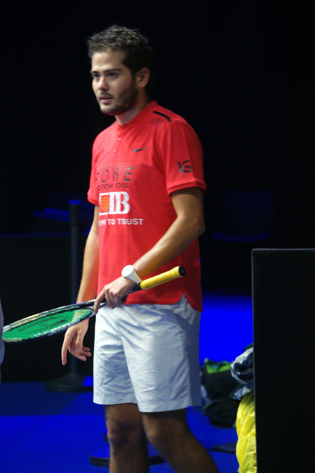 Karim Abdel Gawad at the 2017 World Team Squash Championships in Marseille