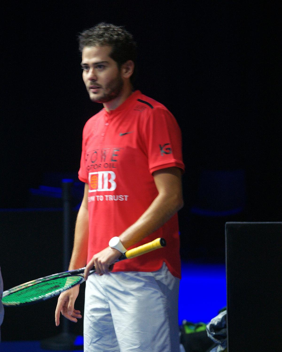 Karim Abdel Gawad at the 2017 World Team Squash Championships in Marseille
