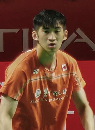 Victor Lai on court at the 2026 Indonesia Open