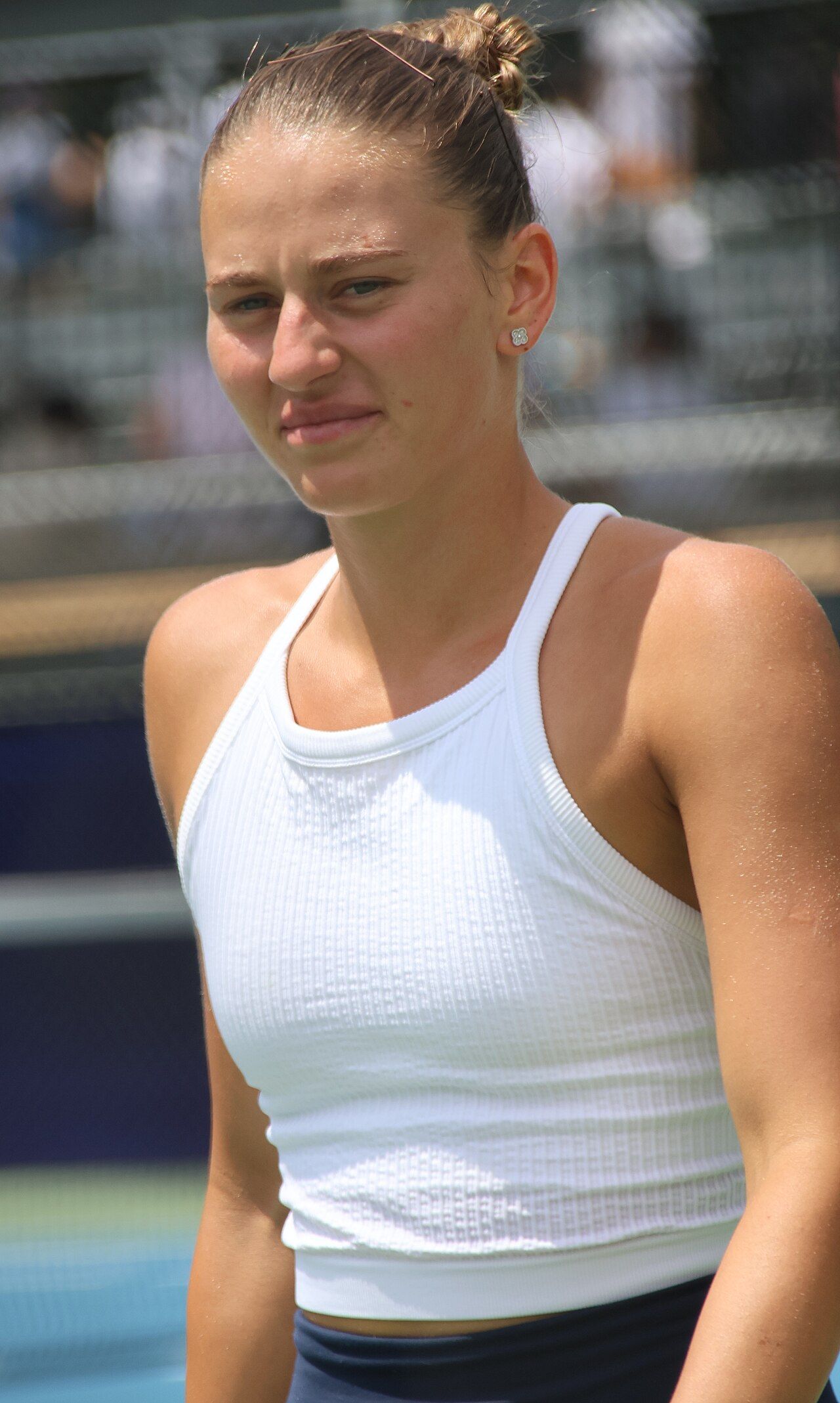 Marta Kostyuk at the 2025 DC Open