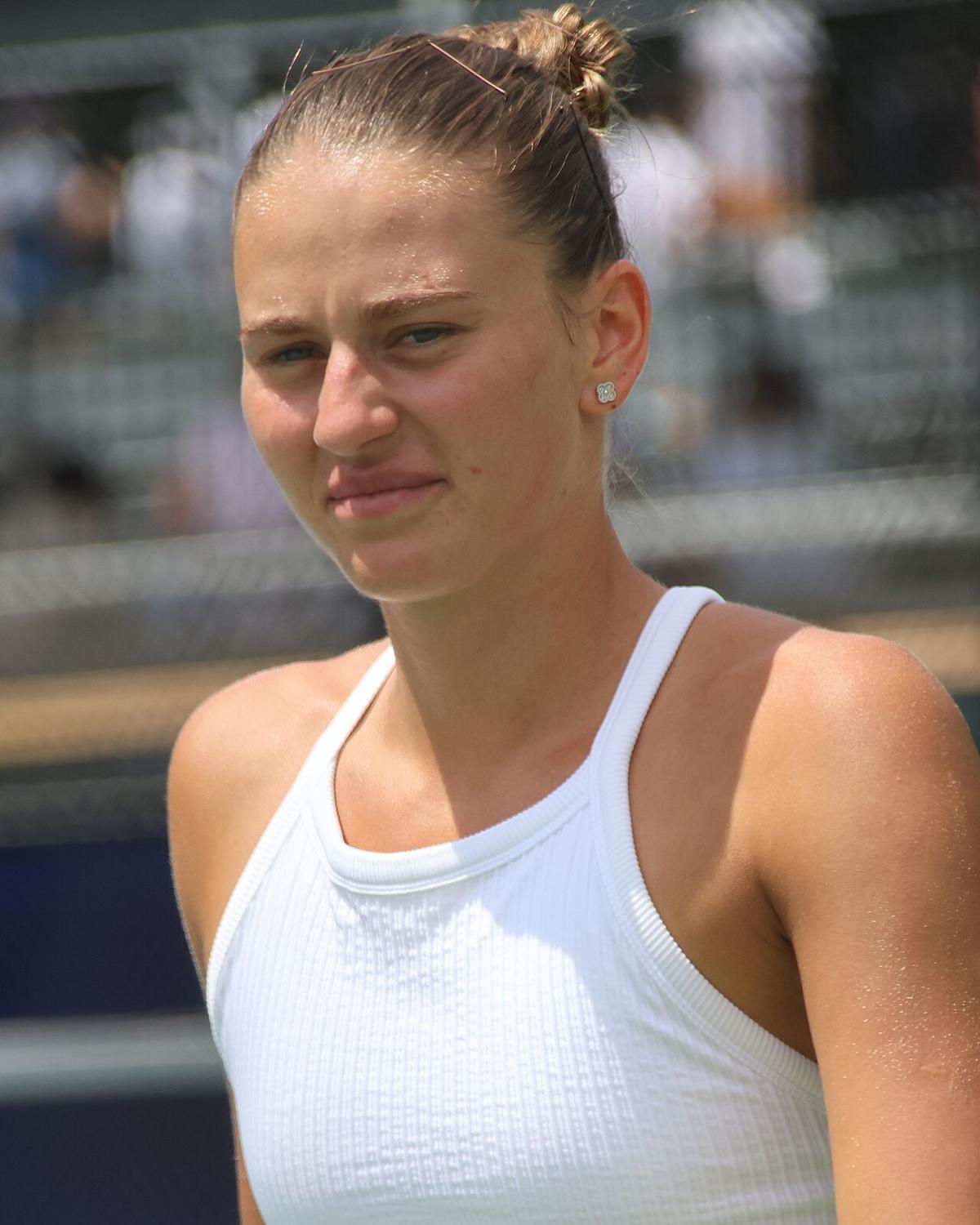 Marta Kostyuk at the 2025 DC Open