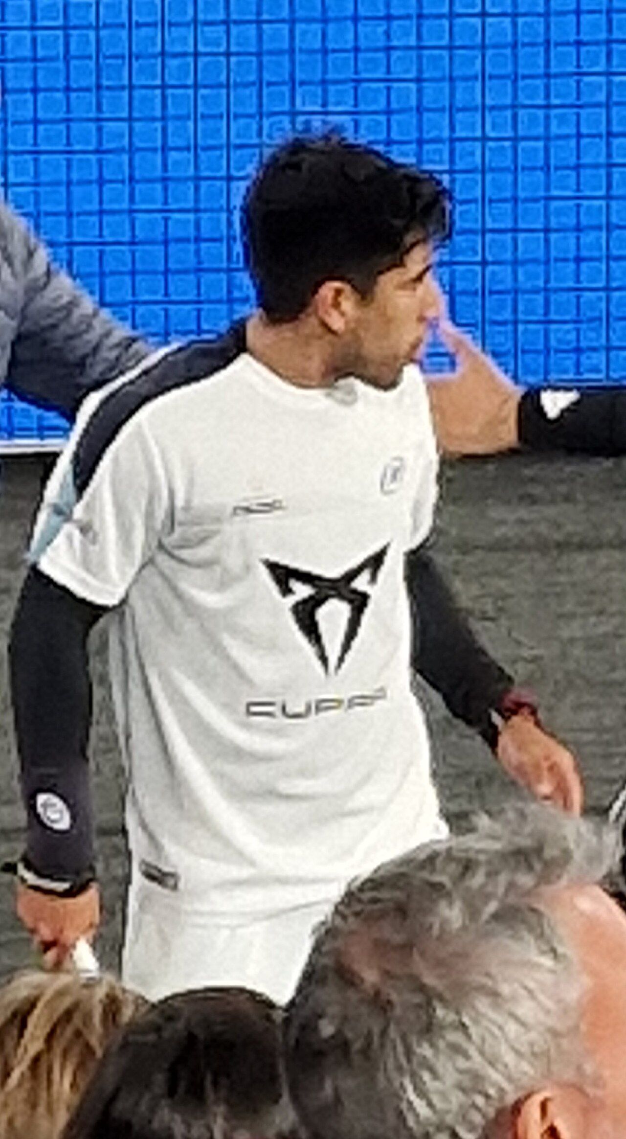 Federico Chingotto at the 2024 Premier Padel Paris Major