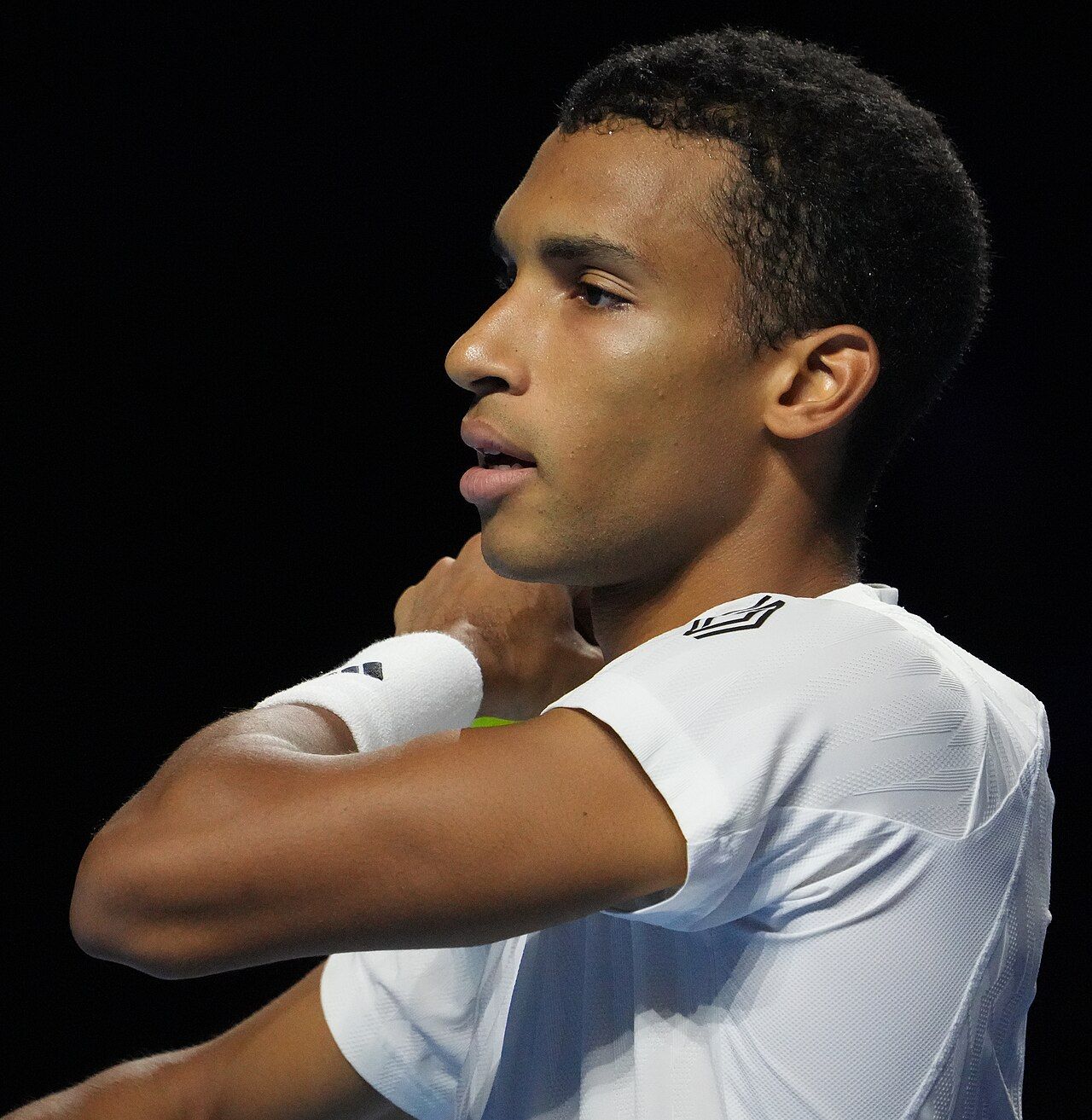Félix Auger-Aliassime at the Swiss Indoors Basel, 2025