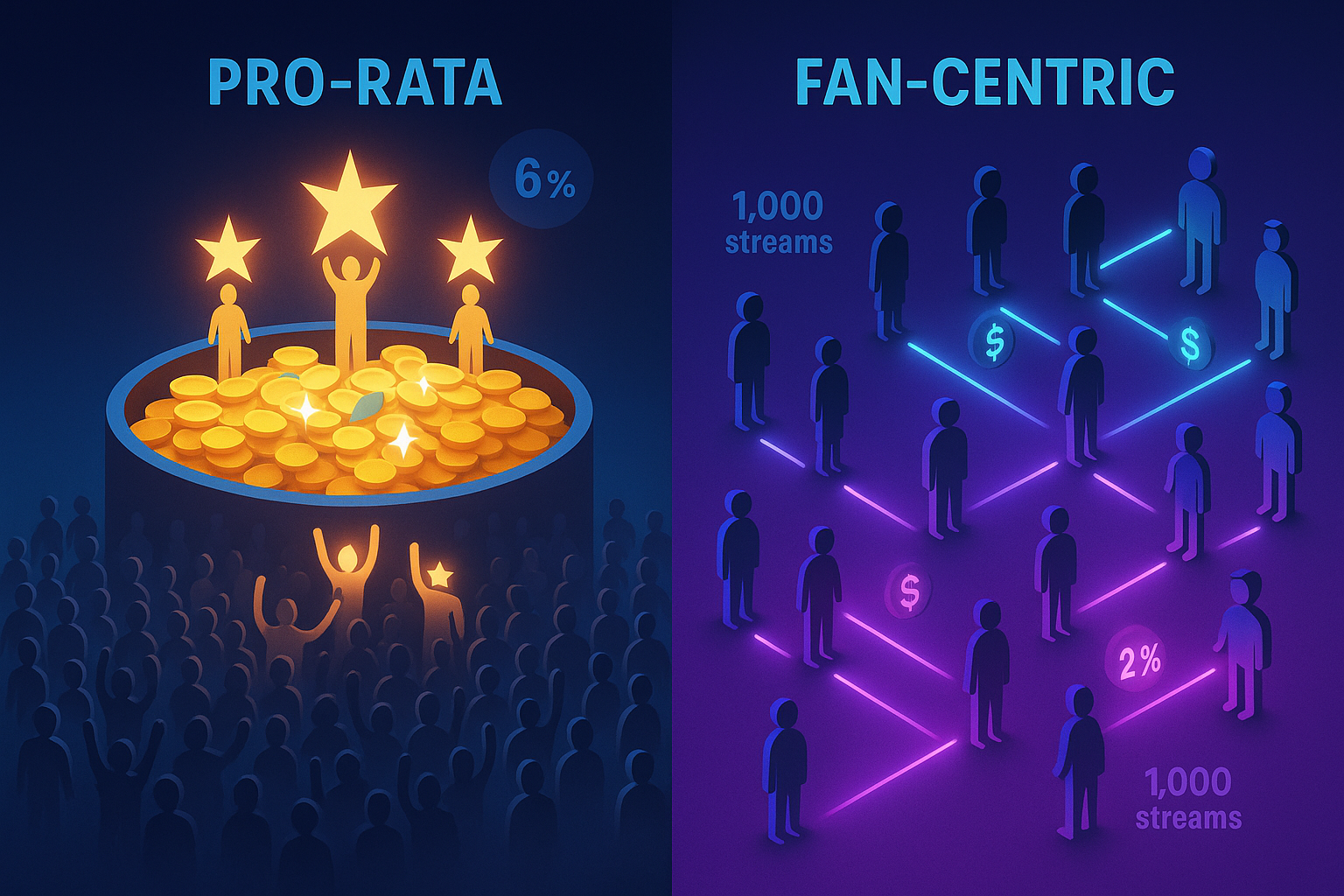 The Pro-Rata model is broken: How independent artists can exploit the shift to User-Centric payouts