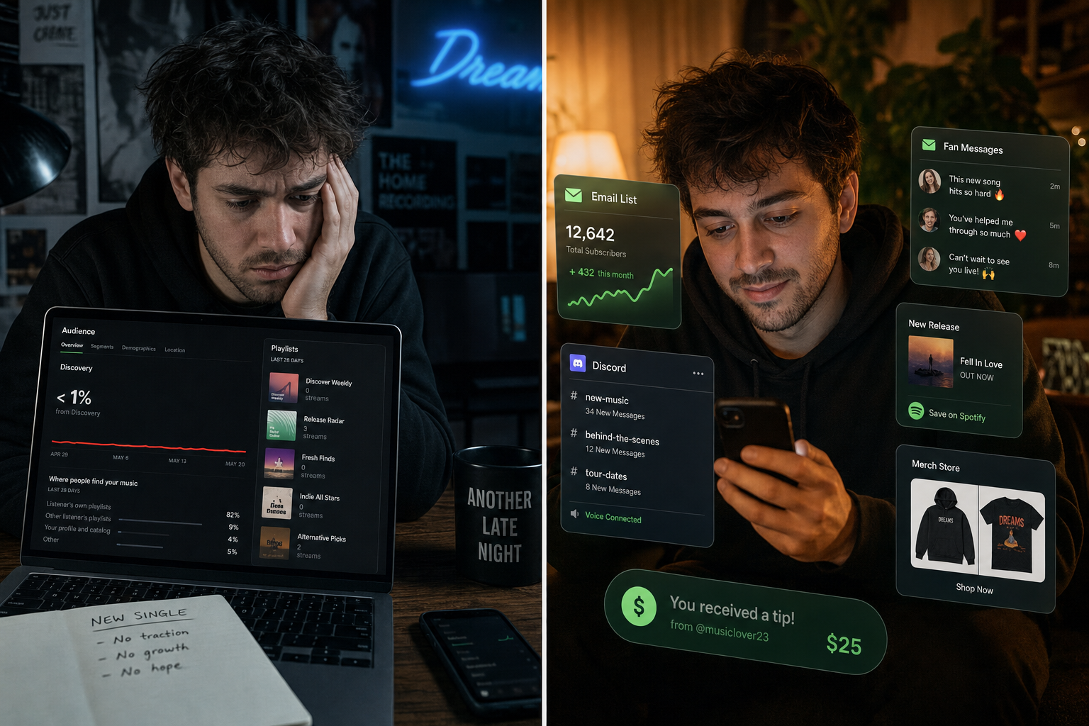 Why streaming will never discover your music (and what smart artists do instead)
