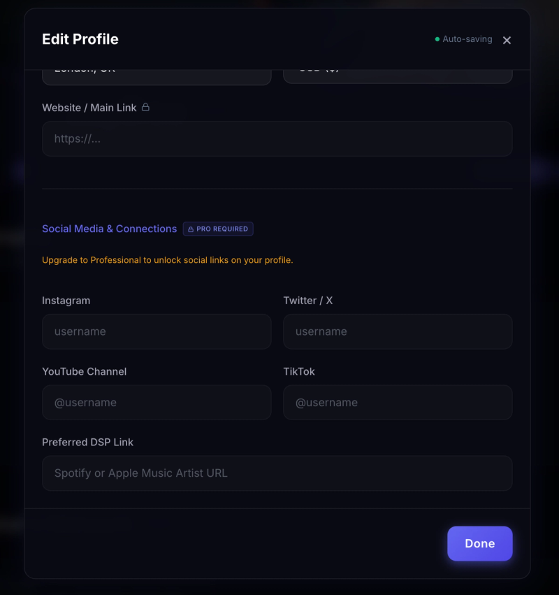 Manage your DSP URLs and more