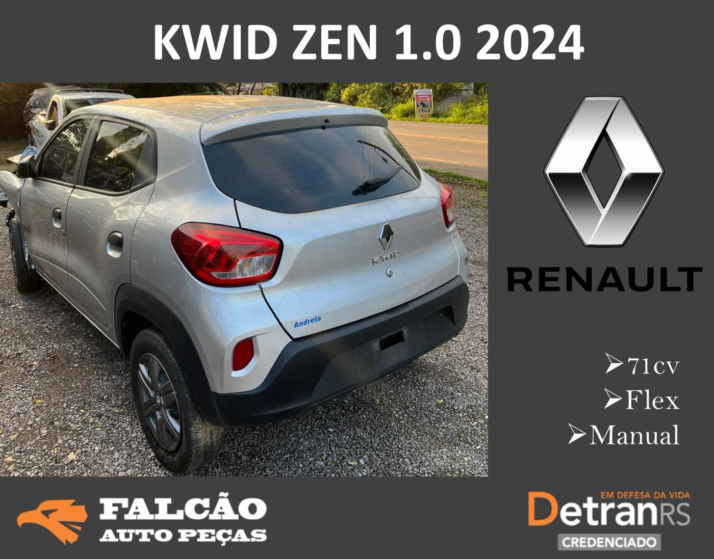 Renault KWID ZEN 1.0 2024