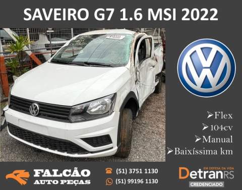 Volkswagen SAVEIRO TRENDLINE MSI 1.6 8V 2022