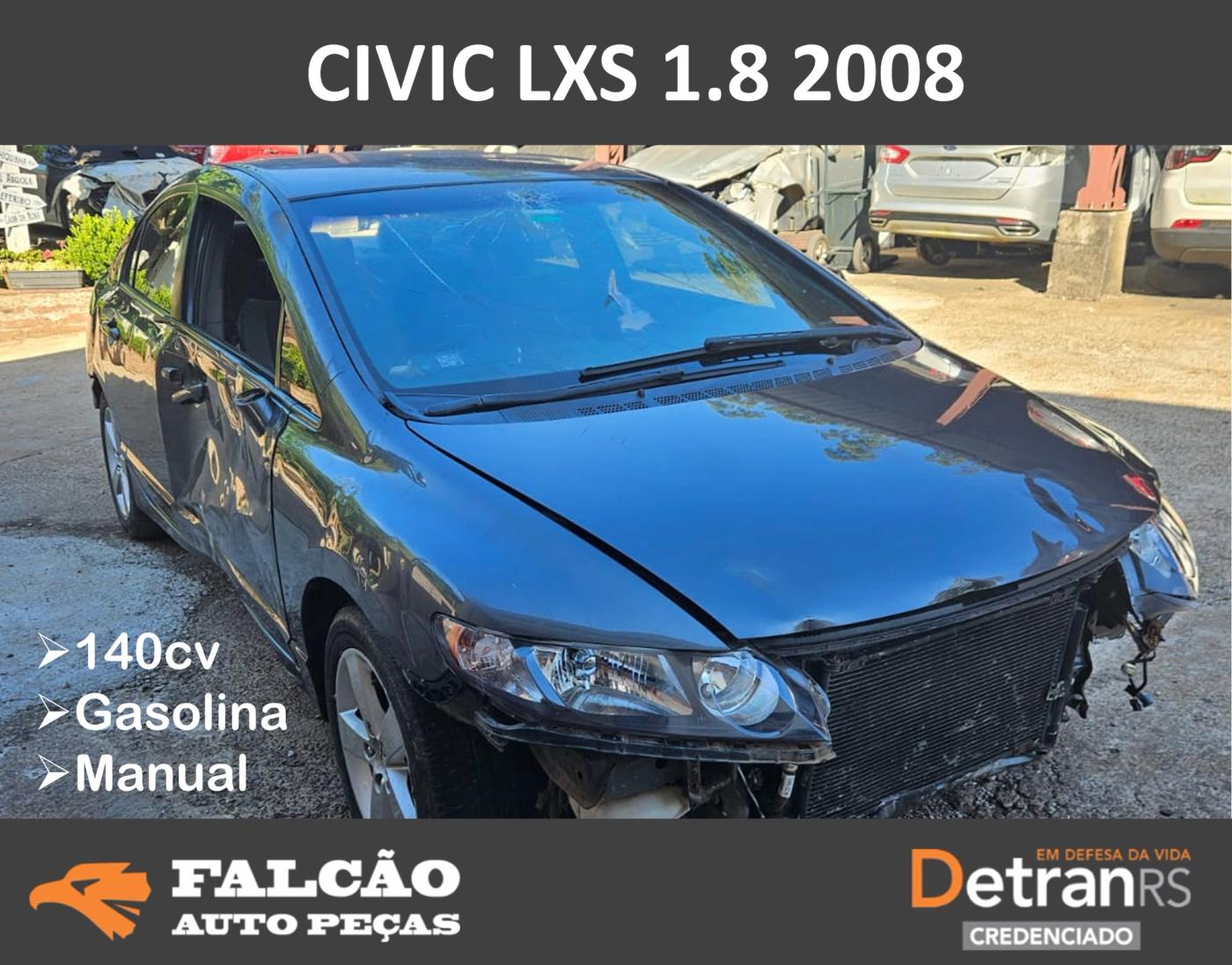 Honda CIVIC LXS 1.8 2008