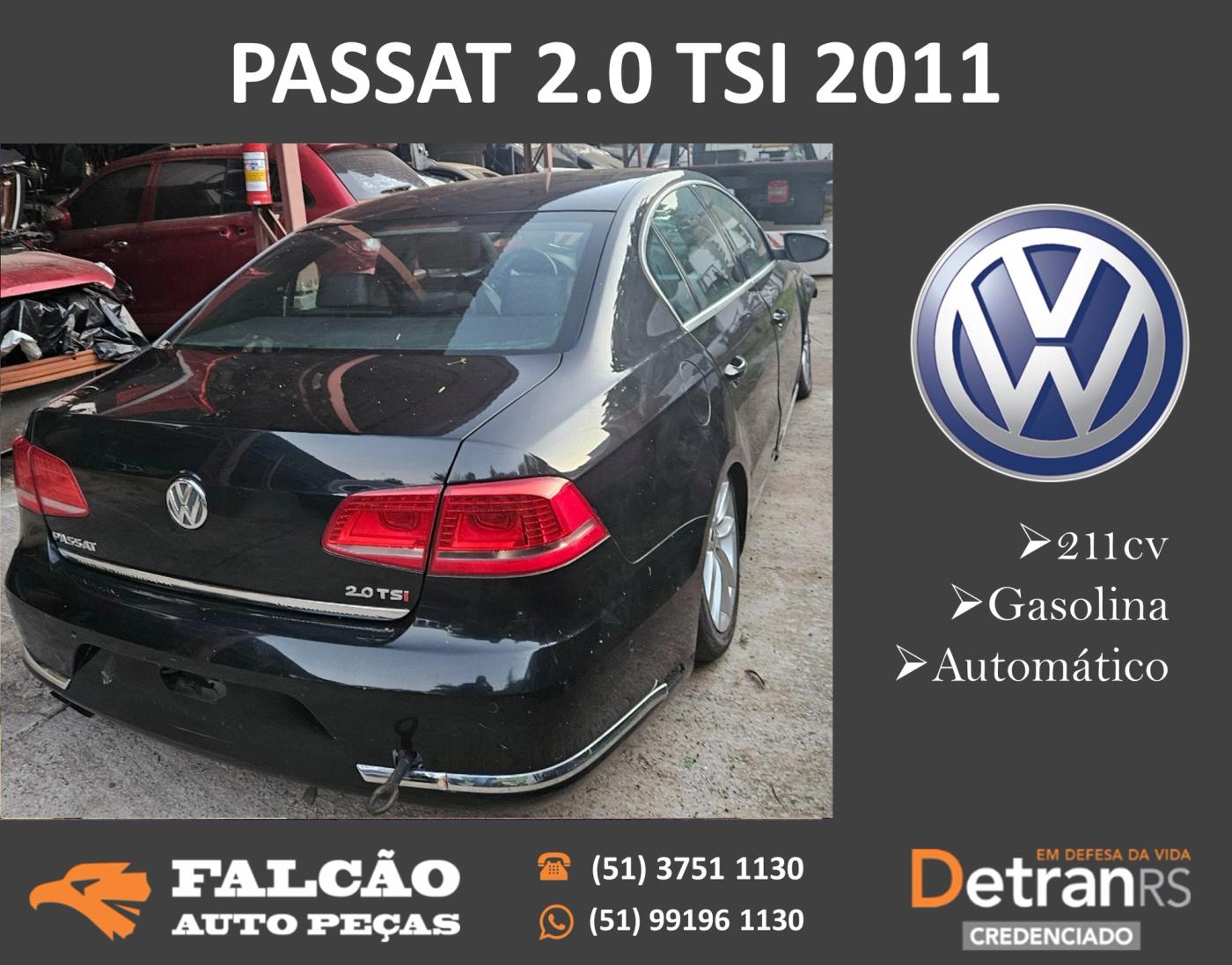 Volkswagen PASSAT TSI 2.0 2011