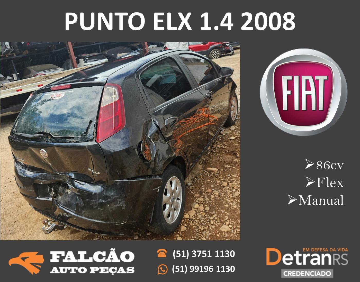 Fiat PUNTO ELX 1.4 2008